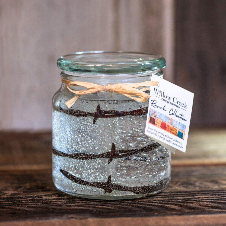 Very Vanilla Barbed Wire Candle 16oz