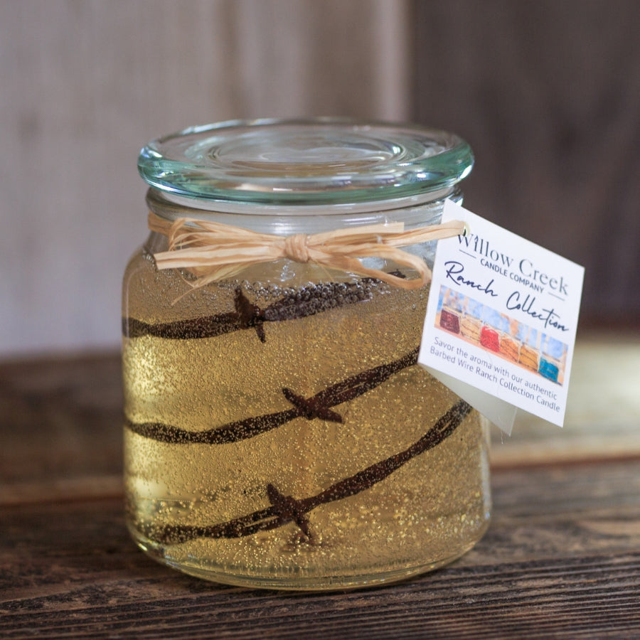 Spiced Apple Cider Barbed Wire Candle 16oz