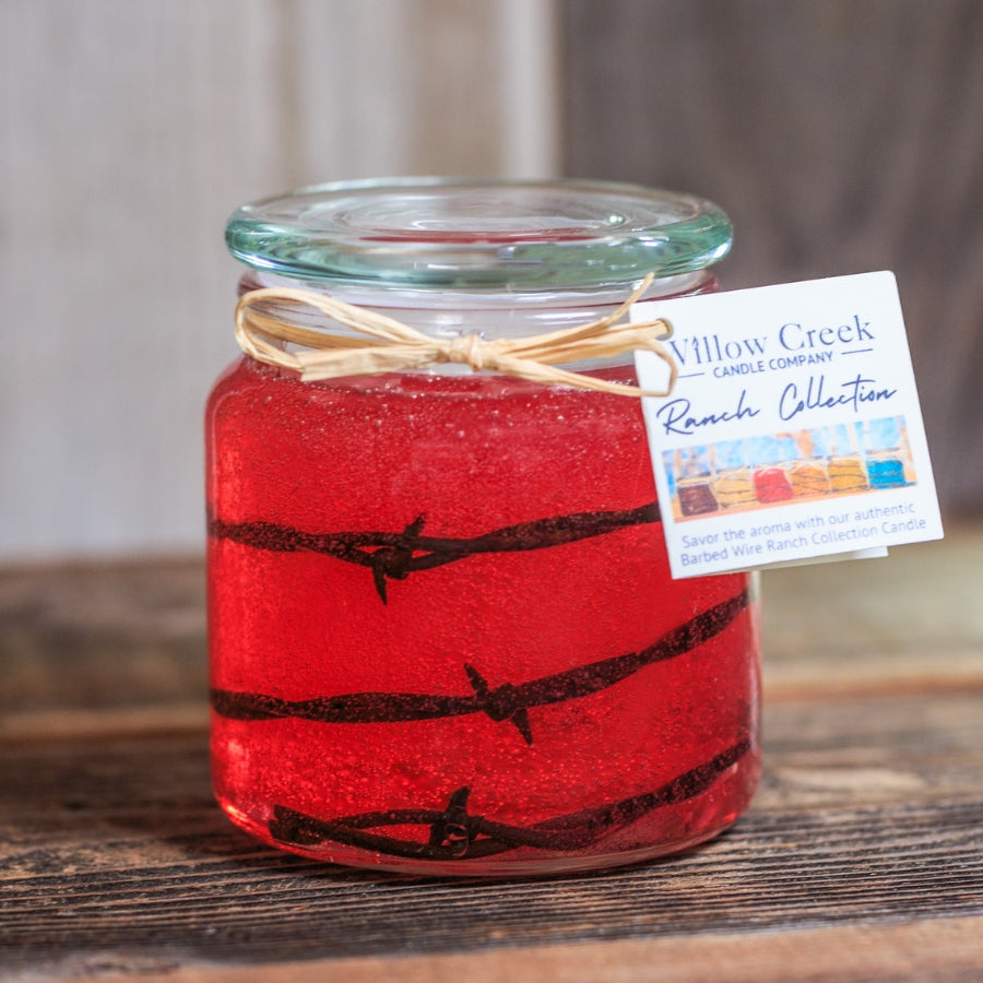 Red Hot Cinnamon Barbed Wire Candle 16oz