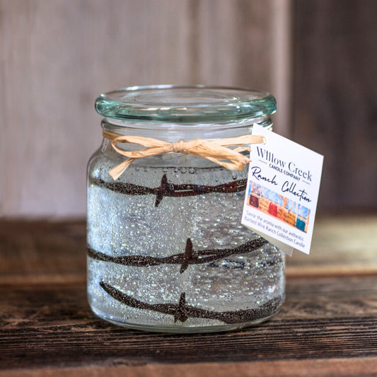 Very Vanilla Barbed Wire Candle 16oz
