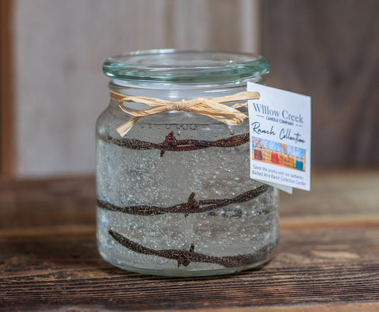 Very Vanilla Barbed Wire Candle 16oz